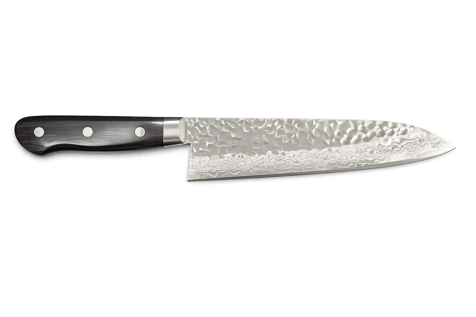 Damascus Japanese kitchen knife