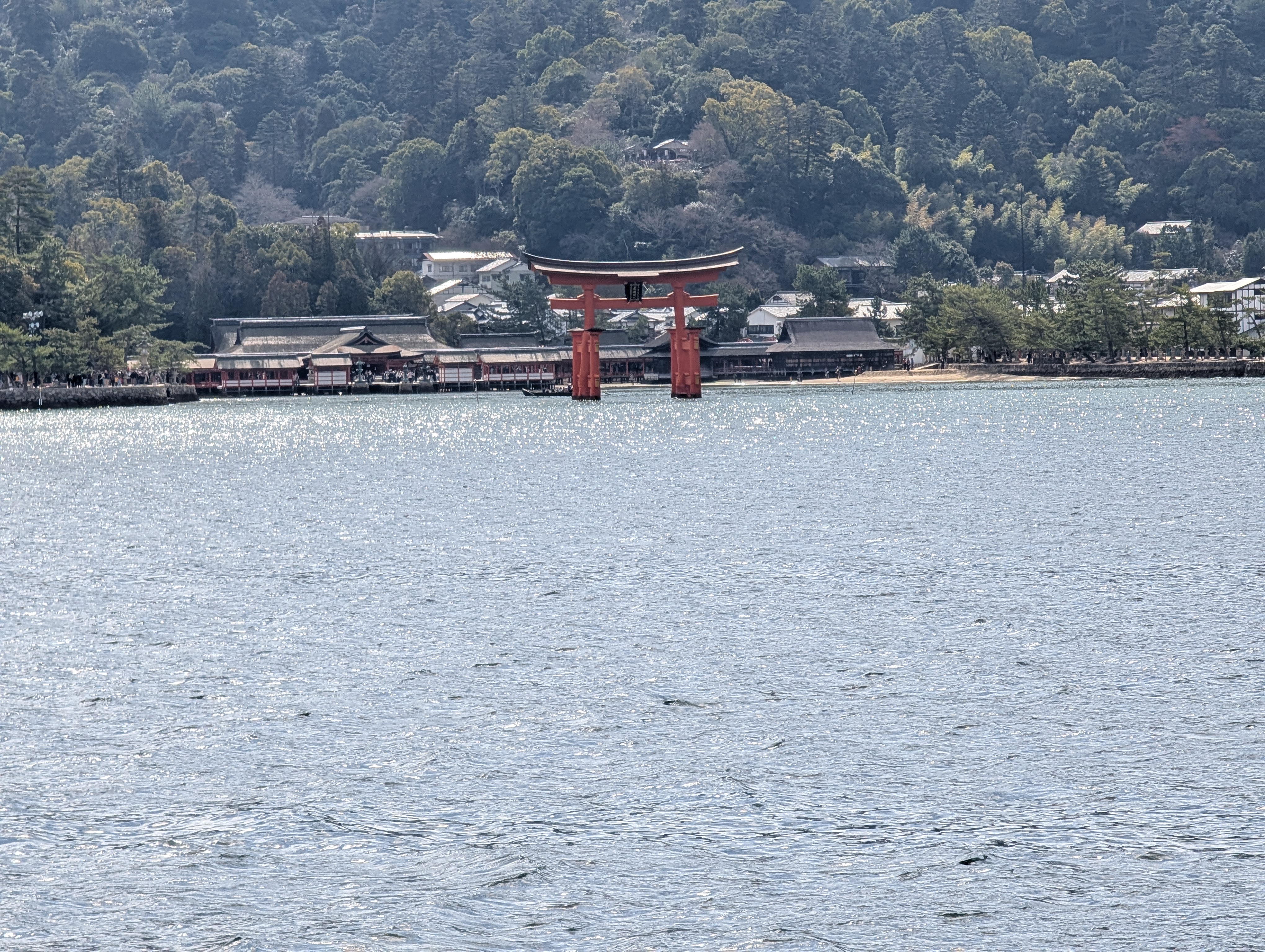 Itsukushima Shrine and the Great Torii on Miyajima, Japan