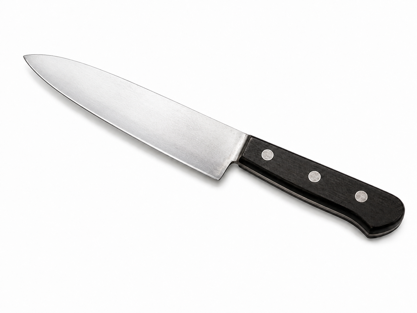 Kitchen knife after restoration work